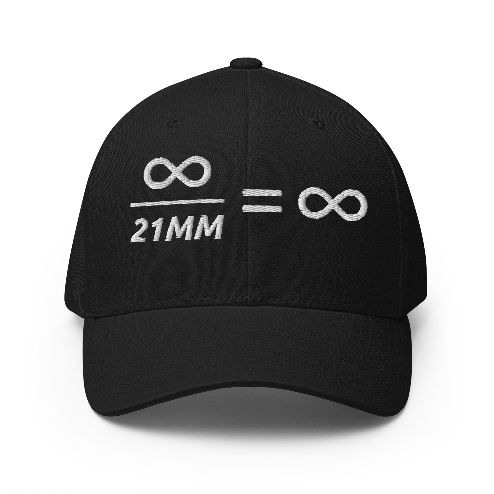 Bitcoin Hat - Infinity Divided By 21 Million - Bitcoin Merchandise - Brrr