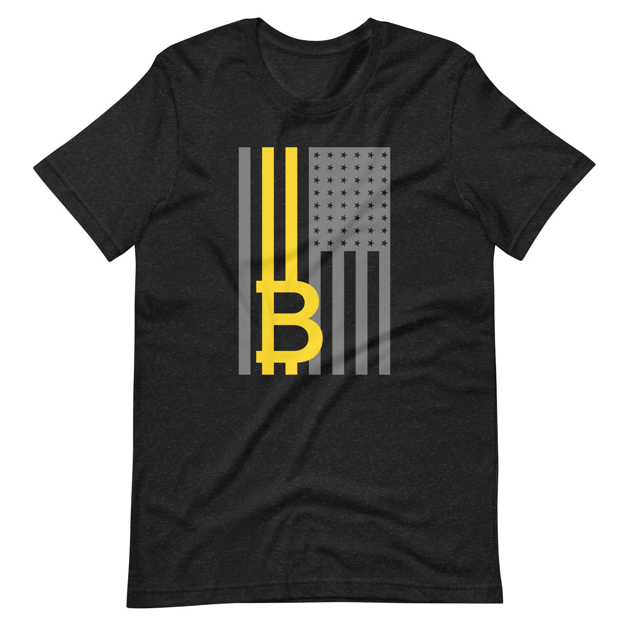 Bitcoin Shirt - American Flag - Bitcoin - Crypto