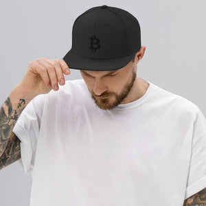 Black Bitcoin Hat