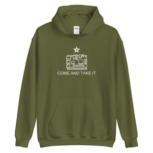 "Come And Take It" Full Node Self Sovereignty Bitcoin Hoodie - Bitcoin Merchandise