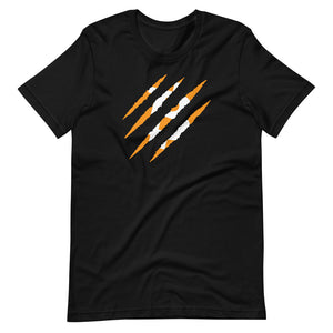 BTC Tiger Claw Unisex Bitcoin T-Shirt