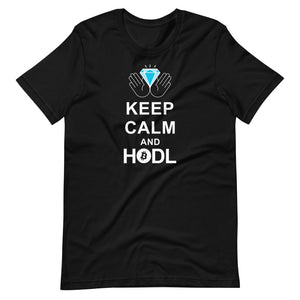 Diamond Hands Bitcoin Hodl T-Shirt - Bitcoin Clothing - Wallstreet Bets - Bitcoin Merch