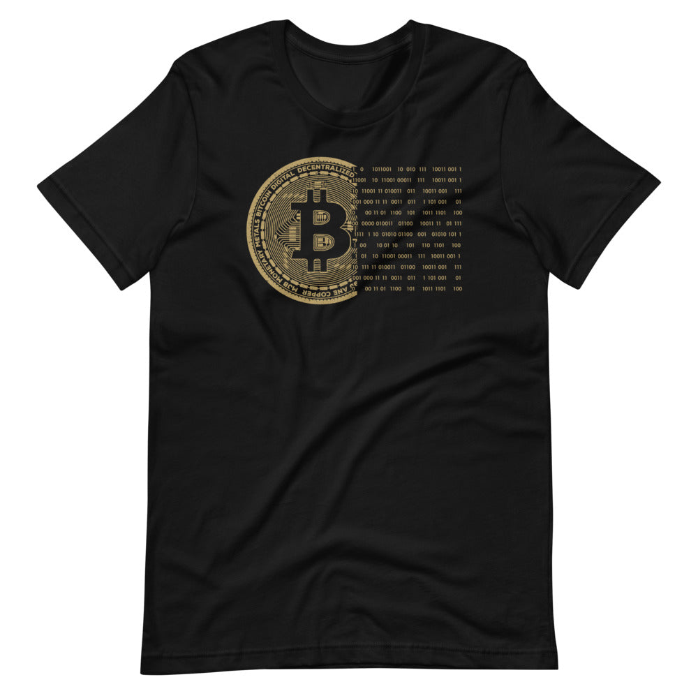 Bitcoin Bits T-Shirt - Bitcoin Shirt - Bitcoin Merchandise - Bitcoin Clothing