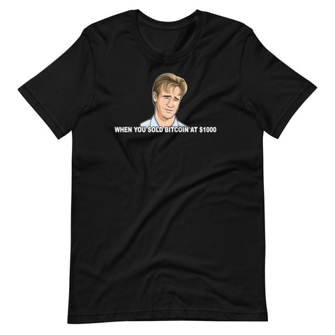 Dawson Lettuce Hands T-Shirt - Paper Hands - Bitcoin Shirt - Hodl
