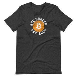 Vintage BTC Hodler Unisex Bitcoin T-Shirt