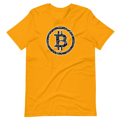 Silicon Chip Bitcoin T-Shirt - Bitcoin Shirt - Silicon Chip - Bitcoin Clothing