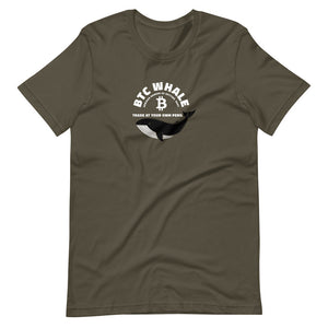 Bitcoin Whale T-Shirt - Bitcoin Merchandise - Bitcoin Clothing