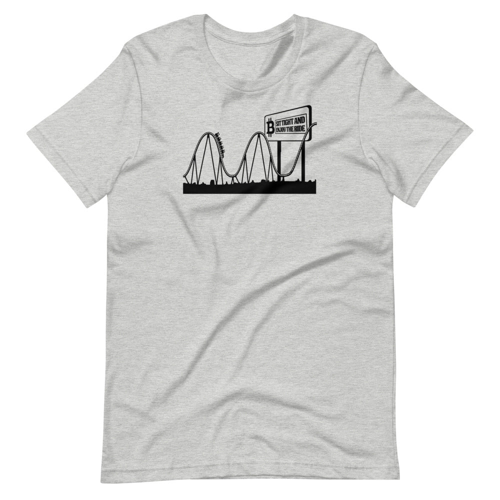 BTC Roller Coaster T-Shirt - Bitcoin Shirt - Bitcoin Clothing