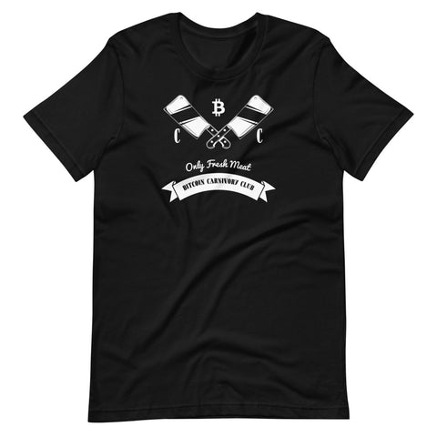 Bitcoin Carnivory Club T-Shirt - Bitcoin Shirt - Bitcoin Clothing - Bitcoin Merchandise