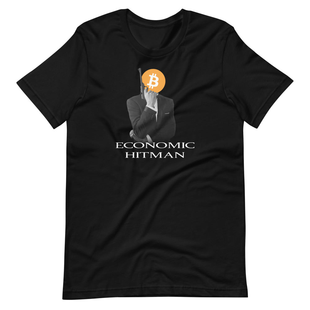 Economic Hitman Bitcoin T-Shirt - Bitcoin Merchandise