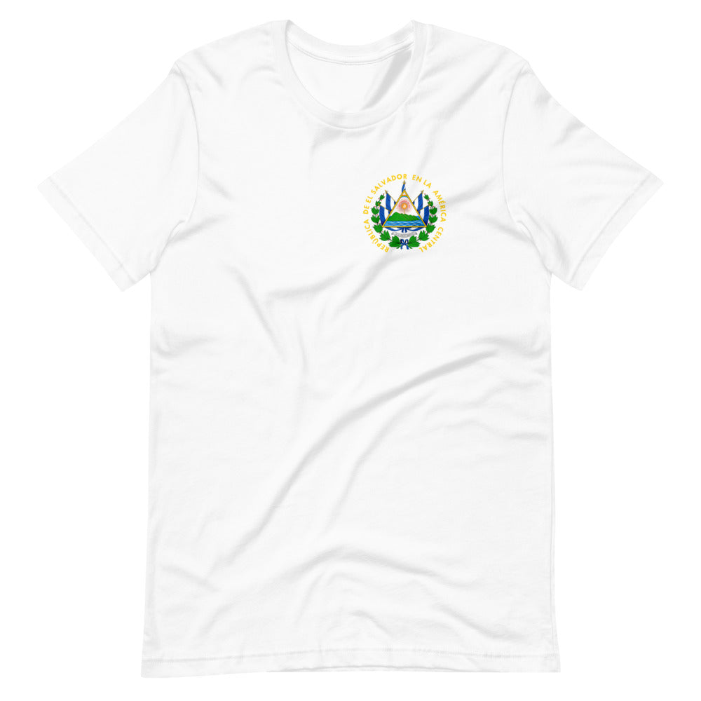 El Salvador Bitcoin Legal Tender Commemorative T-Shirt ⎜ Chest And Back Print