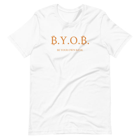 Be Your Own Bank Bitcoin T-Shirt - Bitcoin Shirt